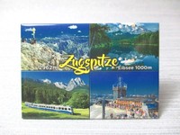 Zugspitze Berg Foto Magnet Eibsee Gipfelkreuz Souvenir Germany