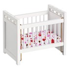 Cot Furniture Prop House Ornament Miniatures Doll Crib