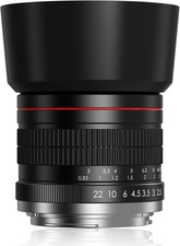 Lente de 85 mm para Canon RF - 85 mm f1,8 lente de retrato enfoque manual (MF) para Canon EOS