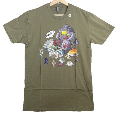 Dota2 Shirt Mens Medium Viscious Ambition Rawr Olive Green Tee New