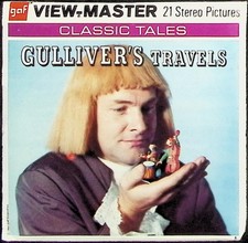 Gulliver's Travels 3d View-Master 3 Reel Packet - 21 Full Color 3d Images