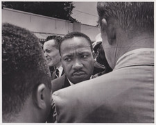 Press Photo Martin Luther King Jr. at Medgar Evers Funeral in Mississippi 1963
