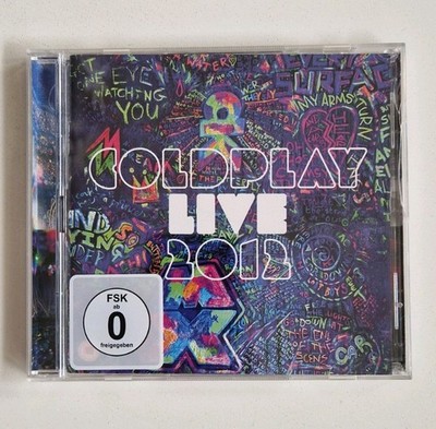 Coldplay Live 2012 DVD CD - Chris Martin, Rihanna, EMI