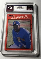 1990 Donruss Ken Griffey Jr Birthplace Error C3G 5.0 Graded