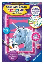 CreArt, Malen nach Zahlen Kinder - Einhorn