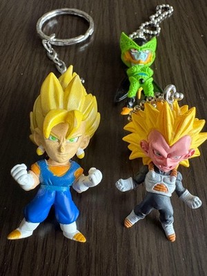 Bandai Dragon Ball Vegetto Schlüsselanhänger & UDM Figuren Sammlung