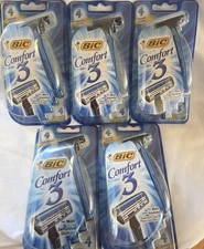 Bic Comfort 3 NEW Vintage 2003 Advance Razor 5pks X 4ea=20 SENITIVE SKIN Razors