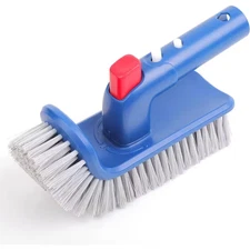 8.3 In. H Multi-Purpose Rotatable Hand Scrub Brush for Indoor/Outdoor in Blue