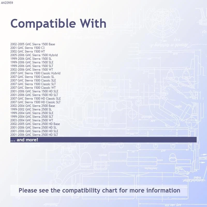 Luces de estacionamiento Euro con lente transparente negras para GMC Sierra 1500 1999-2006 Foto 3 de 3