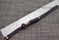 550 Paracord Knife Lanyard With Brass Torpedo Shape Bead