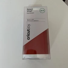 cricut joy smart vinyl permanent 10 Ft Red