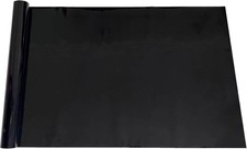 Aquarium Background Static Cling Black Fish Tank 74.8 x 23.6 In
