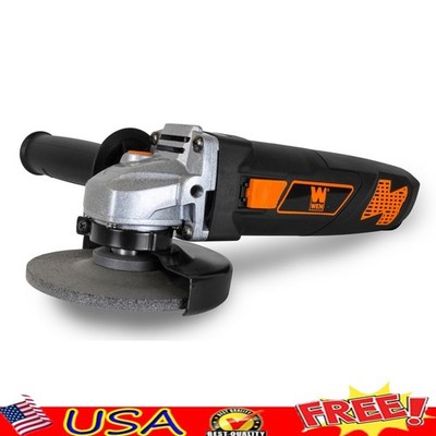 7 Amp 4.5 Inch Angle Grinder Adjustable Guard Reversible Handle 11000 RPM New