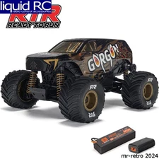 Arrma 2130T3 1/16 GORGON GROM 4X4 RTR Brushed Monster Truck Battery & Charger