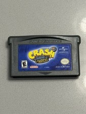 Crash Bandicoot 2: N-Tranced (Nintendo Game Boy Advance, 2003) GBA TESTED