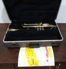 Rare Vintage Soviet-era Brass Trumpet branded "Orpheus"