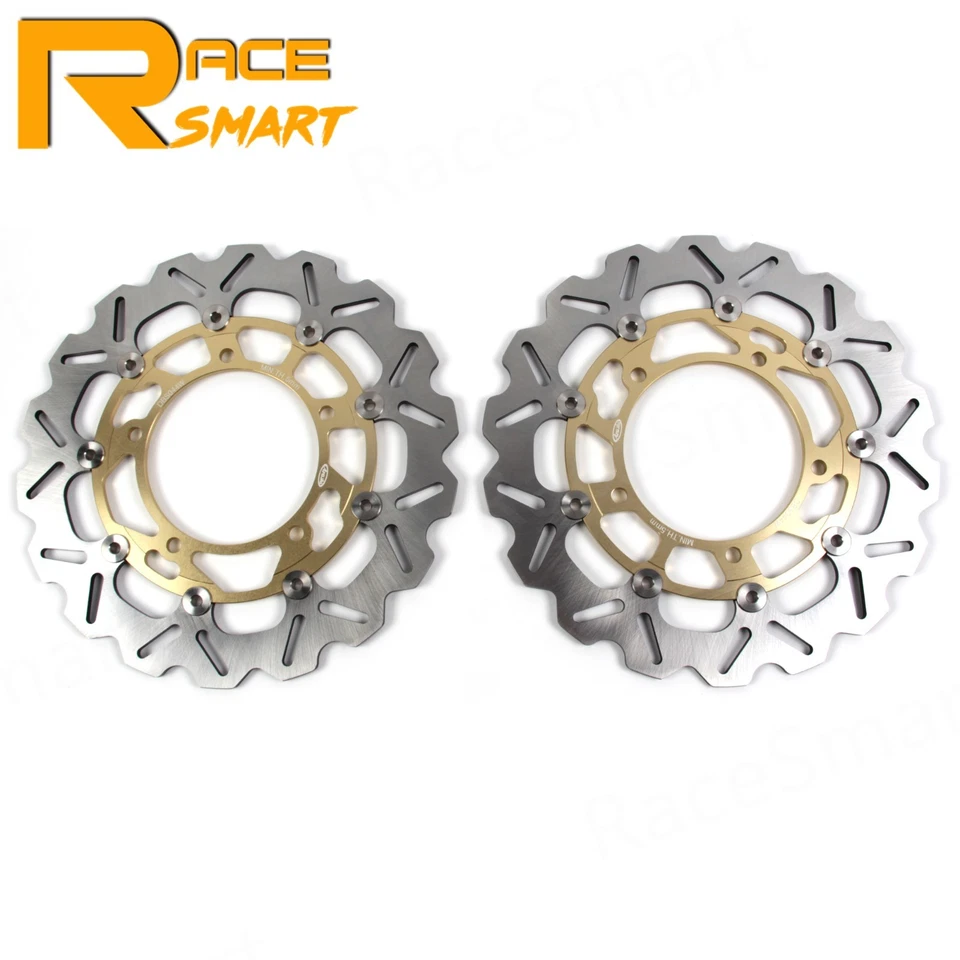 Front Rear Brake Rotors For Suzuki Hayabusa GSX1300R 2008-2020 GSX1300RA ABS - Image 3 of 4