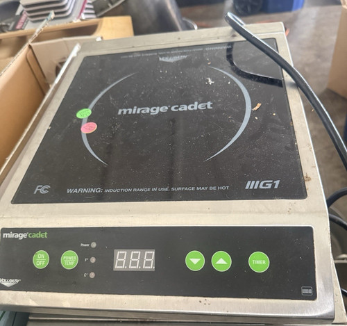 Vollrath Mirage Cadet G1 Commercial Induction Hot Plate 1 Burner Electric