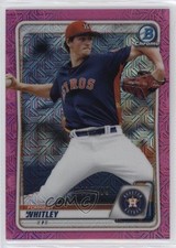 2020 Bowman Chrome Prospects Mega Box Pink Mojo Refractor Forrest Whitley 05ns