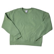 Champion Women's Crewneck Soft Comfort Fleece Sweatshirt Basil Green, XL