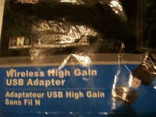 ROSEWILL WIRELESS HIGH GAIN USB ADAPTER RNX-N150HG UNIT WITH ANTENNA ONLY