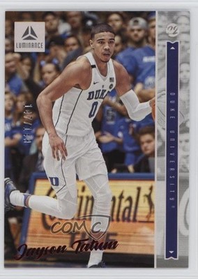 2022-23 Panini Chronicles Draft Picks Luminance Red /149 Jayson Tatum #49 d4v