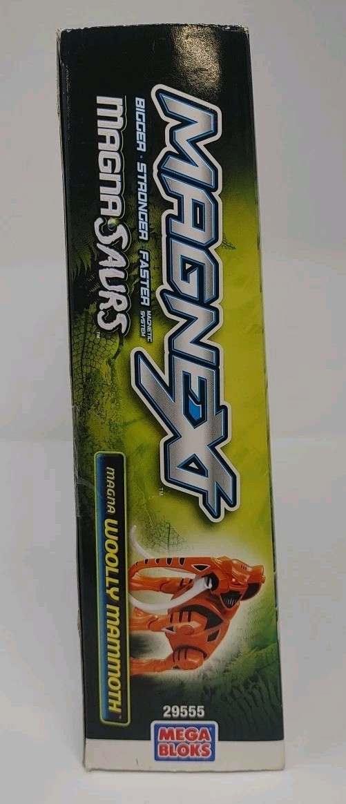 Mega Bloks Magnext Magna-Saurs Woolly Mammoth #29555 Building Set