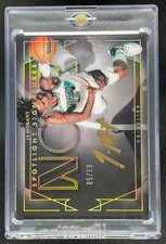 2024 Panini Noir Spotlight Signatures Horizontal #7 Ja Morant Auto /99