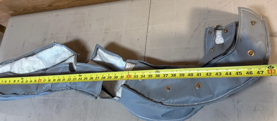 Exhaust Insulation Heat Shield Cover Sleeve New Flyer bus 6407238 Detroit 50 - Image 3 of 3