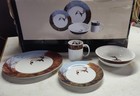 Ducks Unlimited Ducks in Flight 4pc Dinner Set Plates Bowl Mug Microwave Safe — photo 1