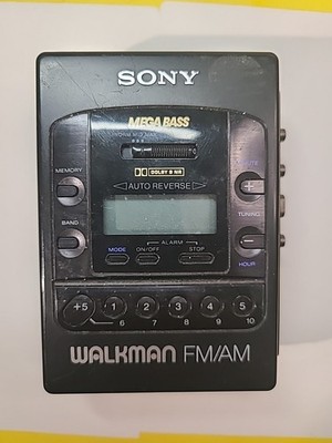 Sony Walkman FM AM Cassette Model WM AF65/BF65 (For Parts Or