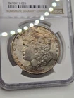 1890 Morgan Silver Dollar MS63 NGC ☆ Toned