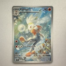The Pokémon Company Pokémon TCG Raboot 147/142 Sv07 Stellar Crown IR Holo 90HP on eBay