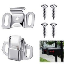 Mailbox Roller Catch Latch Replacement Kit with Spring and Mounting Screws