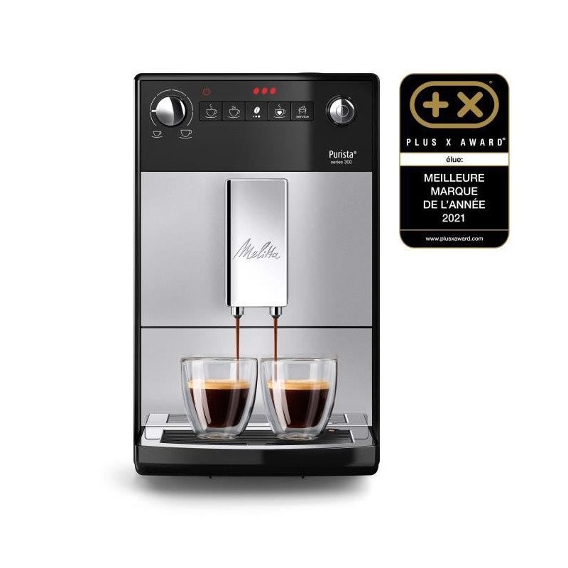 Machine à café Purista Melitta F230-101 automatique pour remplacer les capsules à la maison