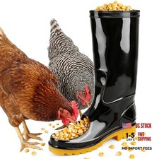 Chicken Feeder for Oyster Shell, Funny Rubber Chicken Feeder No Waste,Outdoor