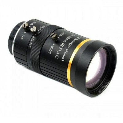 8-50mm Zoom-Objektiv, C-Mount, C-Mount ideal für Raspberry Pi HQ Kamera