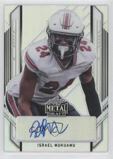 2021 Leaf Metal Draft Portrait Auto /99 Israel Mukuamu #PA-IM1 Auto 8d2