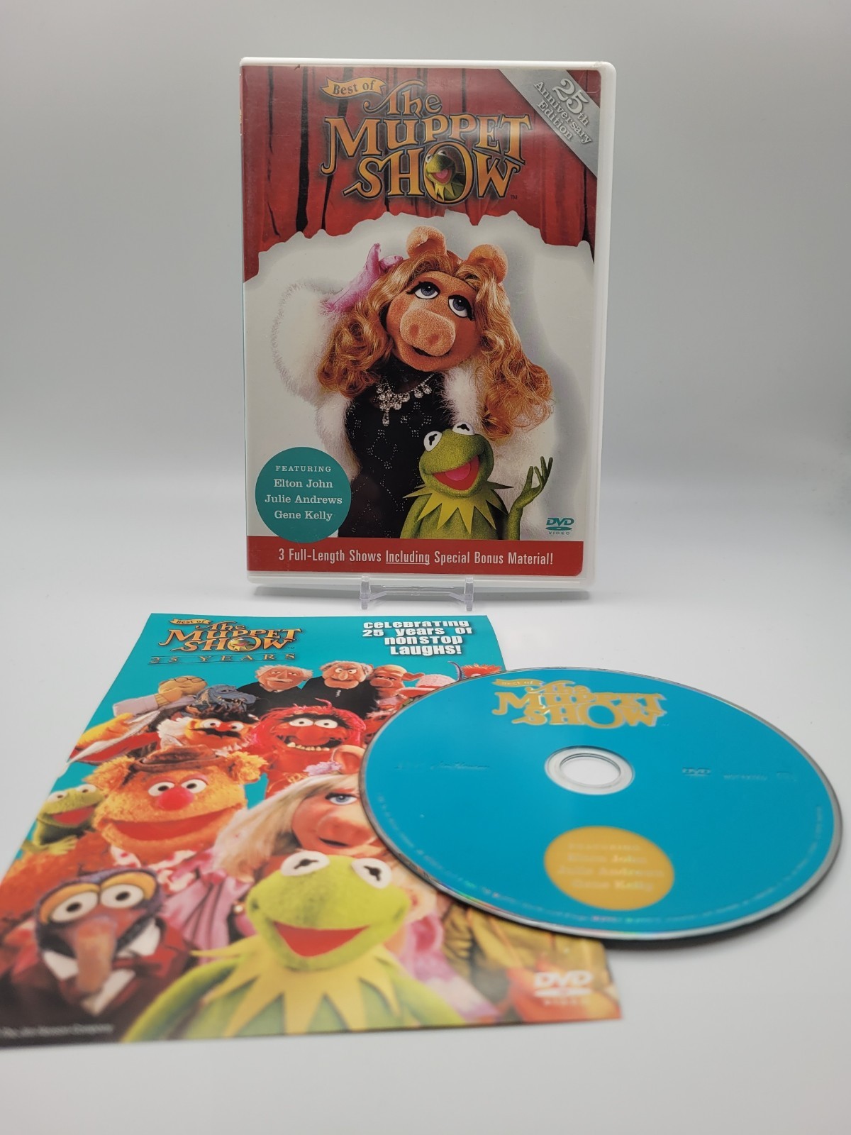 Best of The Muppet Show 25th Anniversary DVD - 2002 w/Insert (Elton ...