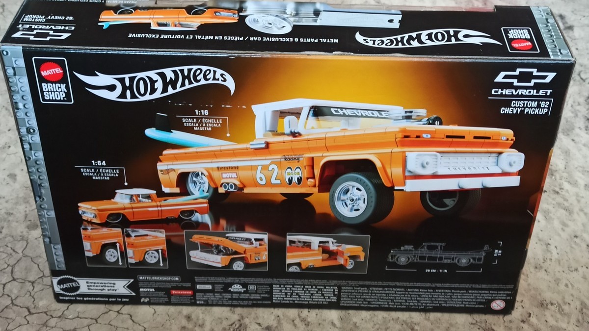 Mattel Brick Shop Hot Wheels The Hot Ones Custom '62 Chevy | eBay