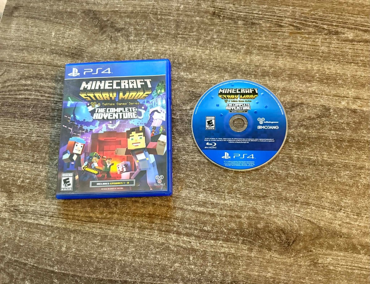 Minecraft: Story Mode The Complete Adventure (PlayStation 4, PS4