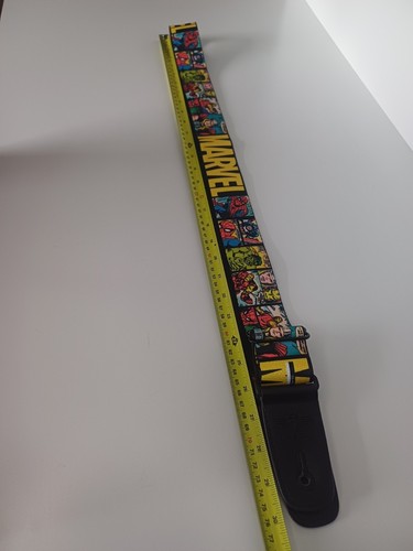 Buckle Down Marvel Comic Strip Book Guitar Strap Musical Accesories Spiderman - 第 7/10 張圖片