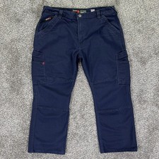 Ariat M5 Straight Leg Flame-Resistant FR Navy Workwear Pants Mens 36x30 Durable