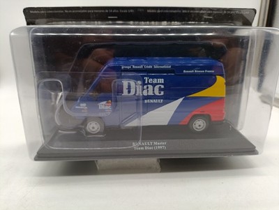 Renault Master Team Diac 1997 Furgone Assistenza Rally 1/43 Ixo Models Altaya
