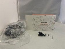 Bestom 25-Pack Premium Retractable ID  Badge Reels w/ Belt Clip Black