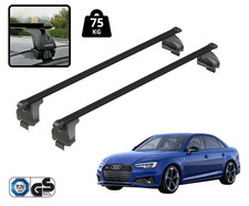 Balken Portutto für Audi A4 4 Türen (B9) 2015-2024 Dachträger Dach Stahl