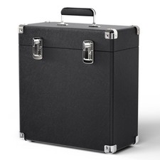 Vinyl Record Storage Box, Lp Album Storage Display Box, Dustproof and Waterpr...