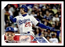 2023 Topps Trayce Thompson Los Angeles Dodgers #343