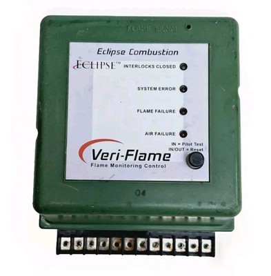 ECLIPSE VERI-FLAME 5603-22 (U.V) VF560322AA FLAME DETECTOR MONITOR UNIT ECLIPSE