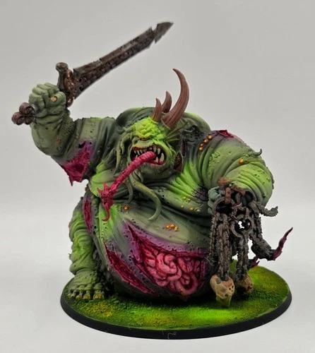 Great Unclean One Big Daemon of Nurgle Death Guard Warhammer 40K Excellent Painted